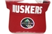 Huskers Embroidered Visor - Red - HT-89183