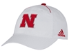 2017 Adidas Husker N White Slouch Nebraska Cornhuskers, Nebraska Headwear, Huskers Headwear, Nebraska  Mens Hats, Huskers  Mens Hats, Nebraska  Mens Hats, Huskers  Mens Hats, Nebraska  Fitted Hats, Huskers  Fitted Hats, Nebraska Mens, Huskers Mens, Nebraska Adidas White With Red Coachs Flex Hat, Huskers Adidas White With Red Coachs Flex Hat