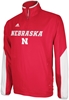 AD RED SIDELINE HOT JKT Nebraska Cornhuskers, Adidas Sideline Hot Jacket