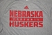 Adidas Grey Nebraska Football Long Sleeve Tee - AT-71019