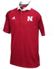 Adidas Hi Vis Husker Climalite Red Coaches Polo Nebraska Cornhuskers, Nebraska Polos, Huskers Polos, Nebraska  Mens Polos, Huskers  Mens Polos, Nebraska Adidas Hi Vis Husker Climalite Red Coaches Polo, Huskers Adidas Hi Vis Husker Climalite Red Coaches Polo