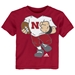 Adidas Huskers Football Player Toddler Tee - CH-87038