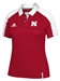 Adidas Huskers Ladies Red Polo - AP-90005