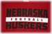 Adidas Ladies Nebraska Huskers Football Practice Tee - Red - AT-80042