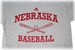 Adidas Nebraska Baseball Sport Tee - Grey - AT-80037
