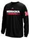 Adidas Nebraska Huskers Sideline Stacked Tee - AT-B6101