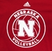 Adidas Nebraska Sports Volleyball Tee - AT-B6062