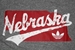 Adidas Nebraska Statescript Tri-Blend Tee - Grey - AT-80032