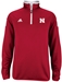 Adidas Red Sideline Long Sleeve 1/4 Zip Knit - AW-77009