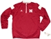 Adidas Red Sideline Long Sleeve 1/4 Zip Knit - AW-77009