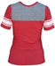Adidas Red Women's Sports Tee - AT-71093