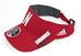 Adidas Skinny "N" Red Visor - HT-79025