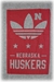 Adidas Vintage Logo Nebraska Huskers Tee - Grey - AT-80030