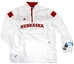 Adidas White Long Sleeve 1/4 Zip Woven Jacket - AW-77017