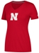 Adidas Womens Ultimate Sideline Huskers Sequel Tee - AT-B6020