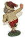 Bert Anderson Running Husker Santa Figurine - OD-40985