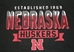 Black Color Fade NE Huskers Tee - AT-71122