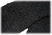 Black Fuzzy Sleep Sock - AU-40382