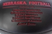Black Matted Iron N Embossed Autograph Football - BL-A2809