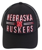 Black W Mesh Trucker Shine Hat Nebraska Cornhuskers, Nebraska  Mens Hats, Huskers  Mens Hats, Nebraska  Mens Hats, Huskers  Mens Hats, Nebraska Black W Mesh Trucker Shine Hat, Huskers Black W Mesh Trucker Shine Hat