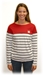 Boat neck Striped L/S Tee - AT-71092