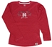 Childrens Go Big Red Huskers Swirl Long Sleeve - CH-87075