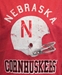 Childrens Nebraska Cornhuskers Football Helmet Tee - CH-87059