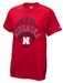 Coach Frost Football Distressed Husker Tee - AT-B6258