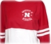 Colorblock RARA Nebraska Football Tee Womens - AT-71038