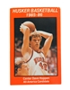 Dave Hoppen Nebraska Basketball 85-86 Schedule Card Nebraska Cornhuskers, Dave Hoppen Nebraska Basketball 85-86 Schedule Card