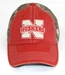 "Dirty" Camo and Red Adjustable Hat - HT-79127