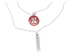 Double Down Layered Huskers Charms Necklace - DU-A4258