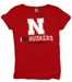 Youth Girls I Heart Huskers Tee - YT-75283