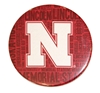 Go Big N Red Magnet Nebraska Cornhuskers, Go Big N Red Magnet