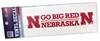 Go Big Red Nebraska Decal Nebraska Cornhuskers, Nebraska Vehicle, Huskers Vehicle, Nebraska Stickers Decals & Magnets, Huskers Stickers Decals & Magnets, Nebraska Go Big Red Nebraska Decal, Huskers Go Big Red Nebraska Decal