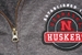 Gray Heathered Nebraska Huskers Quarter Zip - AS-70069