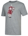 Gray Triblend Harry Huskers Tee Adi - AT-A3248