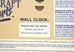 Herbie Plaque Clock - OD-79594