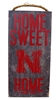 Husker Home Sweet Home Wood Sign Nebraska Cornhuskers, N Huskers Husker Home Sweet Home Wood Sign
