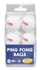 Husker Ping Pong Balls Nebraska Cornhuskers, Ping Pong Balls