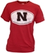 Husker Red Solid Tri-Blend S/S League - AT-71050