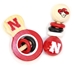 Huskers Baby Wooden Rattle Set - CH-A6374