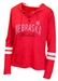 Huskers Lacey Triblend Hoody Tee - AT-B4038
