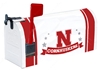 Huskers Mailbox Magnetic Cover Nebraska cornhuskers, husker football, nebraska merchandise, husker merchandise, husker mailbox wrap