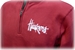 Huskers Script Quarter Zip Fleece Jacket - Red - AS-95054