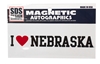I Love Nebraska Mini Magnet Nebraska Cornhuskers, Nebraska Vehicle, Huskers Vehicle, Nebraska Stickers Decals & Magnets, Huskers Stickers Decals & Magnets, Nebraska I Love Nebraska Mini Magnet, Huskers I Love Nebraska Mini Magnet