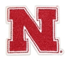 Iron N 2 Inch Embroidered Patch Nebraska Cornhuskers, Iron N Patch 2 Inch