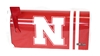 Iron N Big Red Mailbox Nebraska cornhuskers, husker football, nebraska merchandise, husker merchandise, husker mailbox wrap