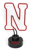 Iron N Neon Husker Cheer Light Nebraska Cornhuskers, IRON N NEON LIGHT, N LOGO NEON LIGHT