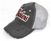 Jeweled Husker Grey Trucker Hat - HT-79163